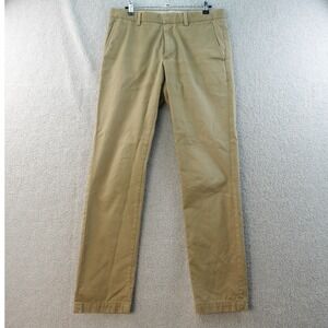 Banana Republic Aiden Chino Pants Mens 32x34 Khaki Classic Fit Casual